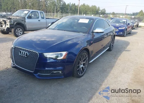 2013 Audi S5 3.0T Premium Plus from USA, damaged, VIN WAUGGAFR3DA053441